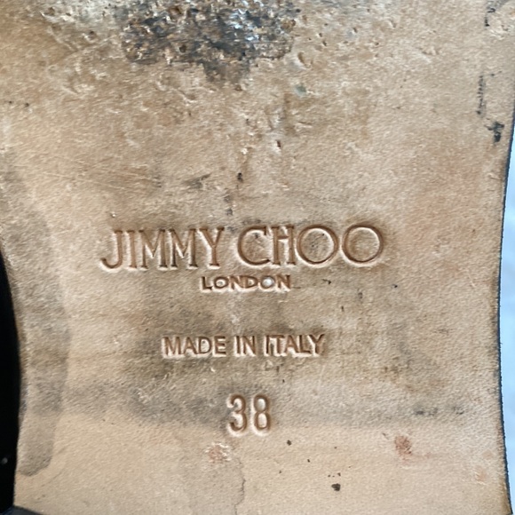 Jimmy Choo studded ankle boots, size 38 - Picture 7 of 12